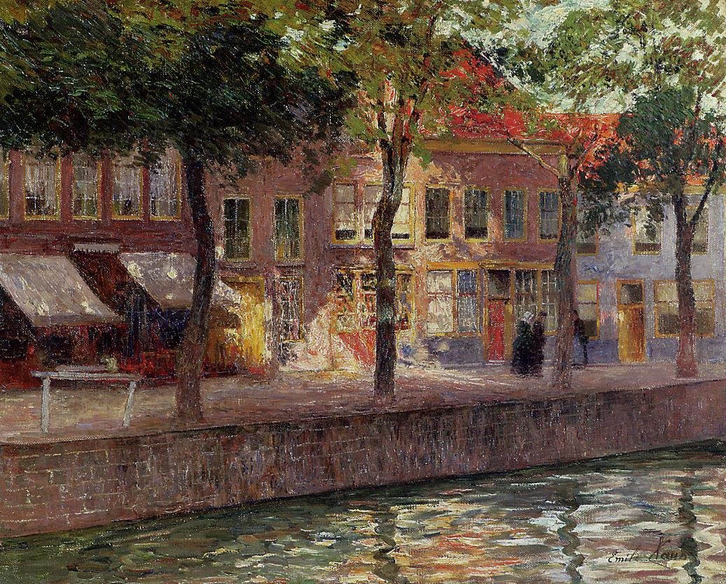 Kanál v Zeelandu od Emile Claus