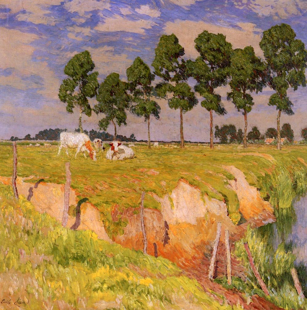 La Berge Rangee od Emile Claus