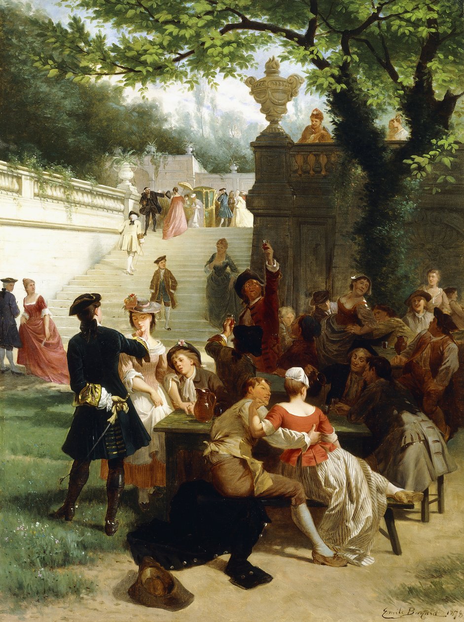 Fete Champetre, 1878 od Emile Antoine Bayard