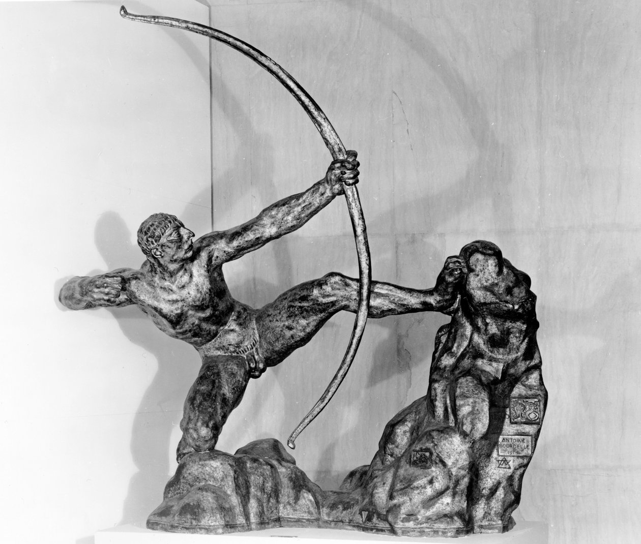 Hercules the Archer, 1909 (bronz) od Emile Antoine Bourdelle
