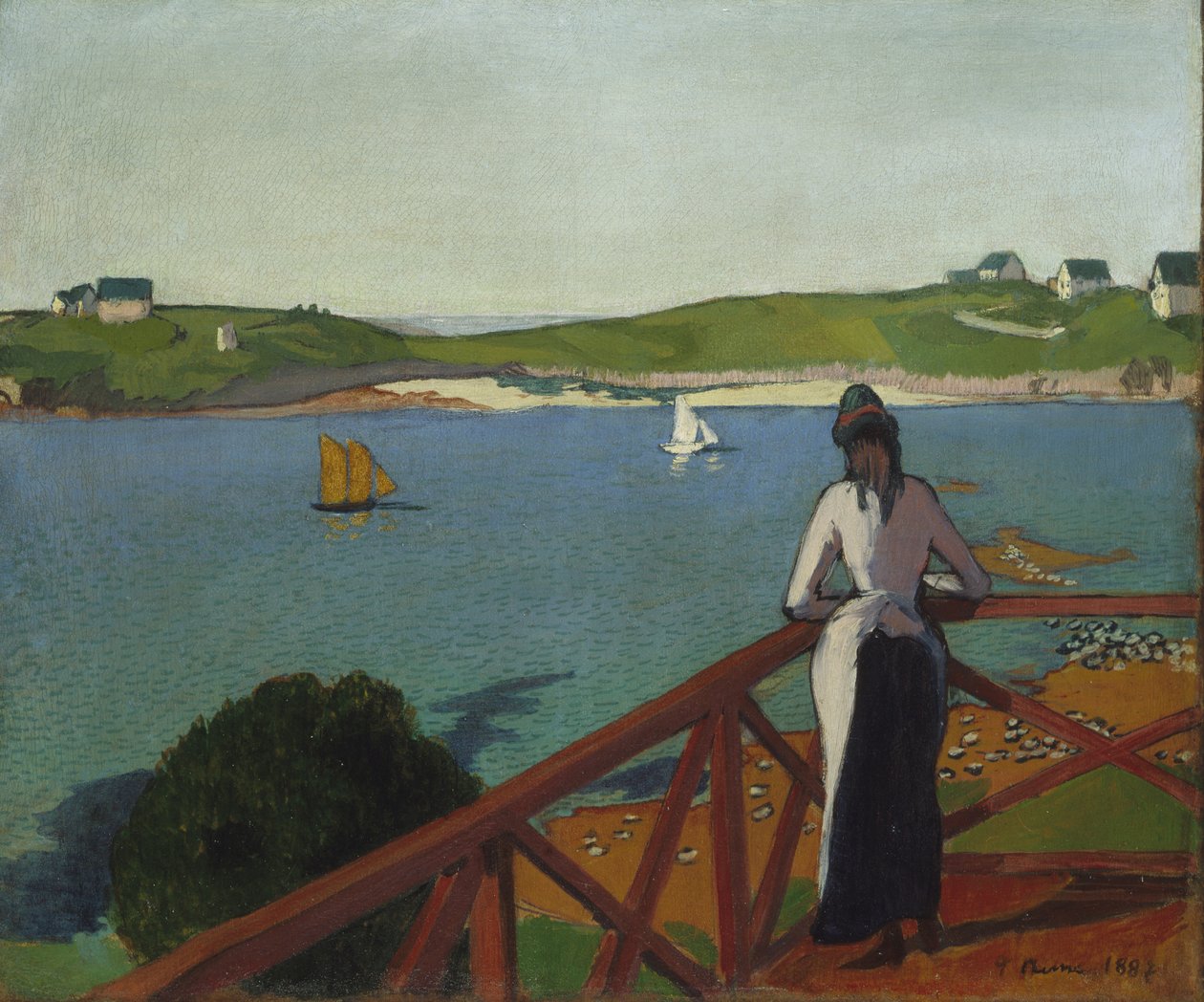 Odpoledne v Saint-Briac, 1887 od Emile Bernard