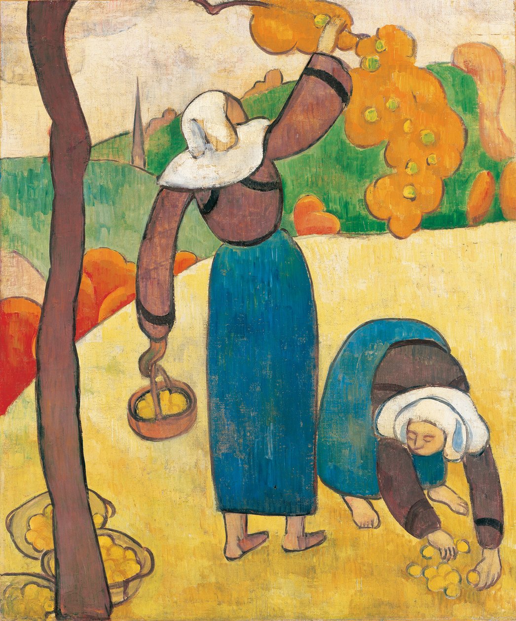 Bretonští rolníci, kolem roku 1889 od Emile Bernard