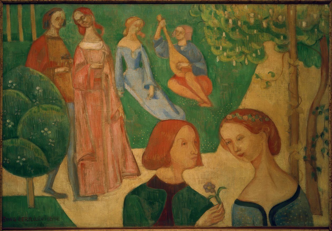 Ve starém parku od Emile Bernard