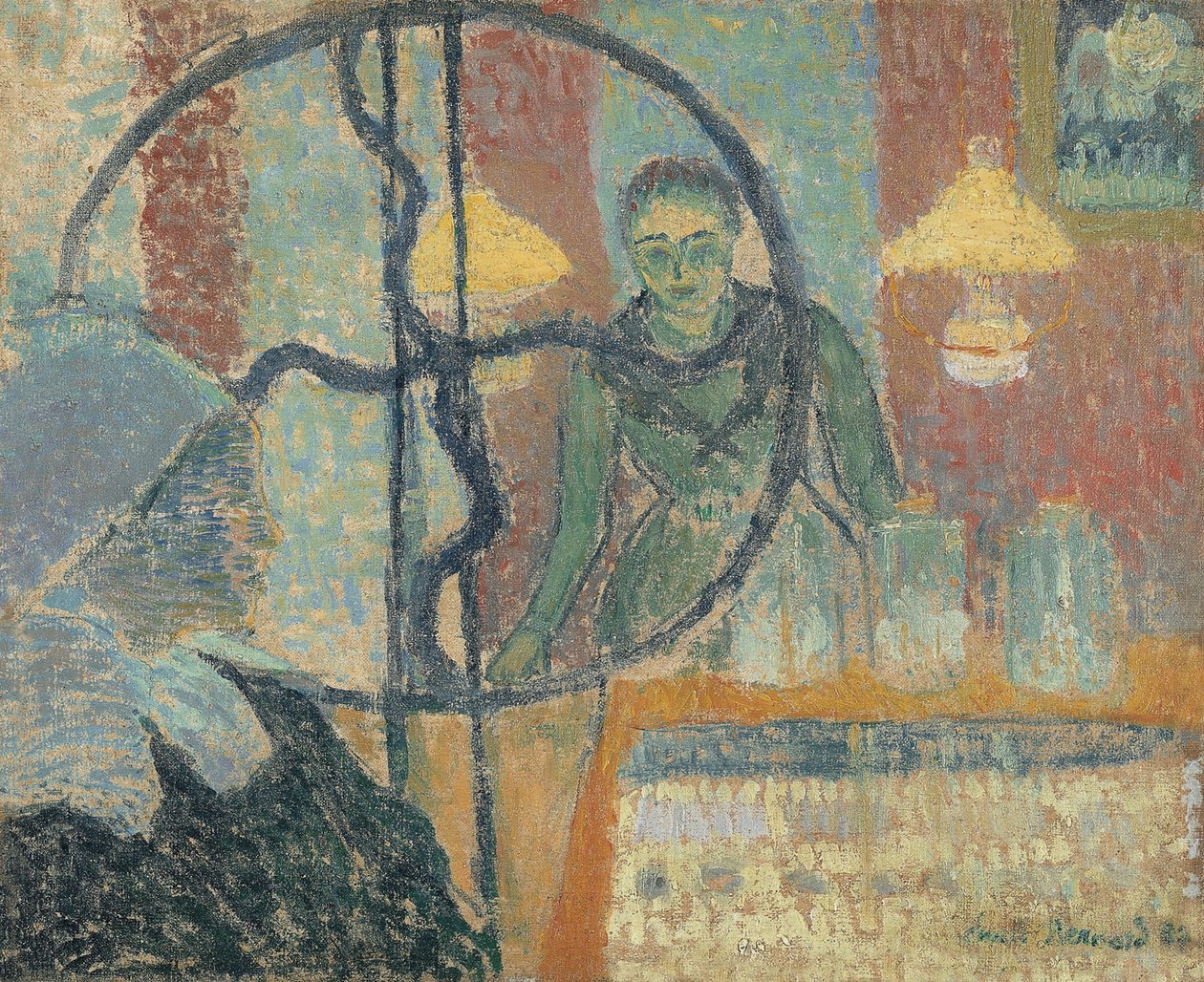 Uvnitř obchodu v Pont-Aven od Emile Bernard