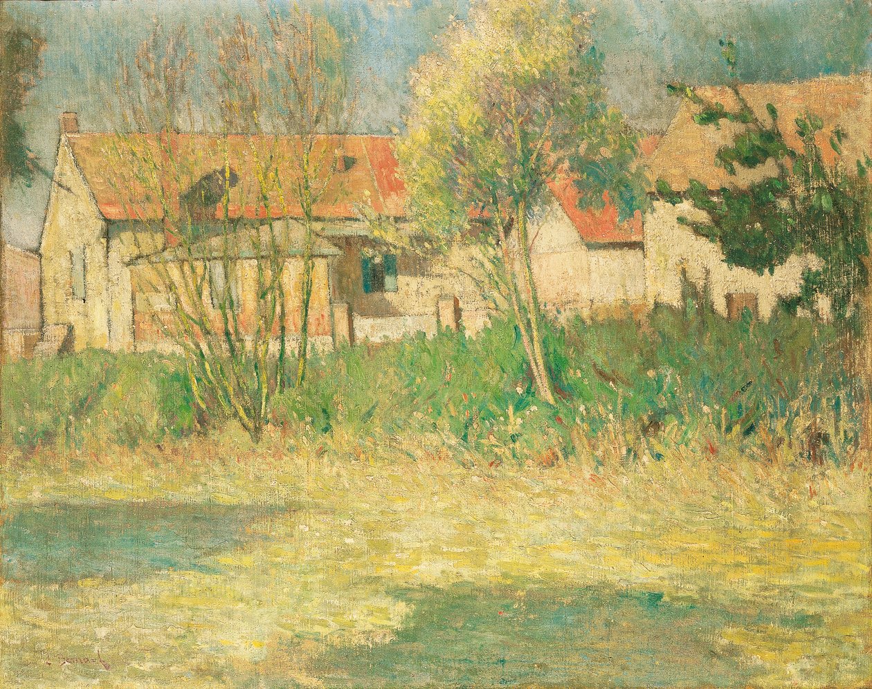 Krajina, kolem 1905-07 od Emile Bernard