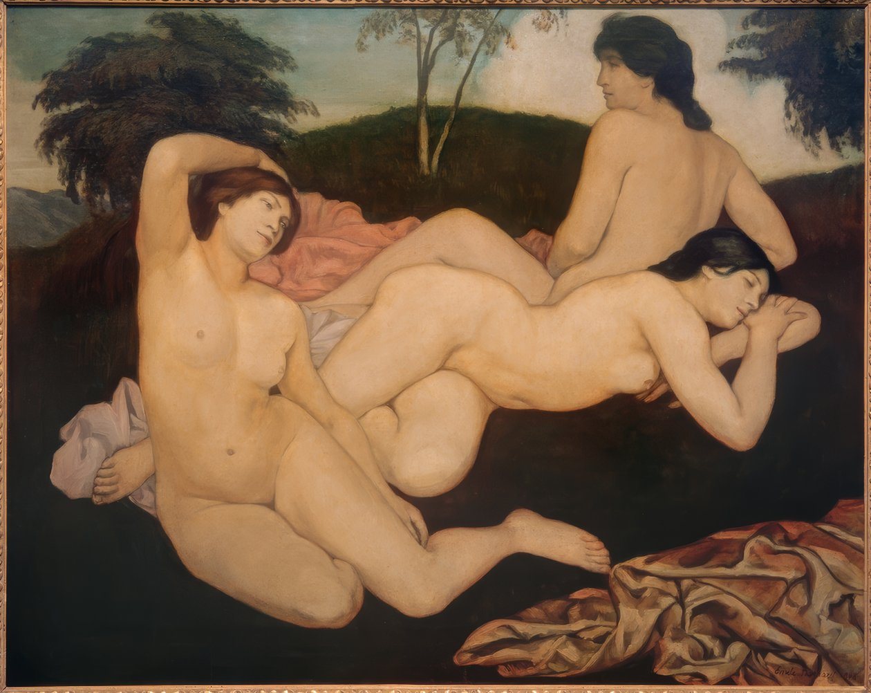 Po koupeli (nymfy) od Emile Bernard