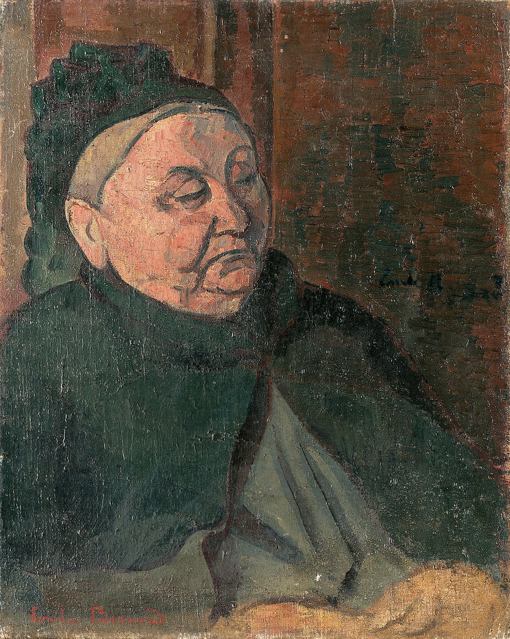 Portrét umělcovy babičky, 1887 od Emile Bernard