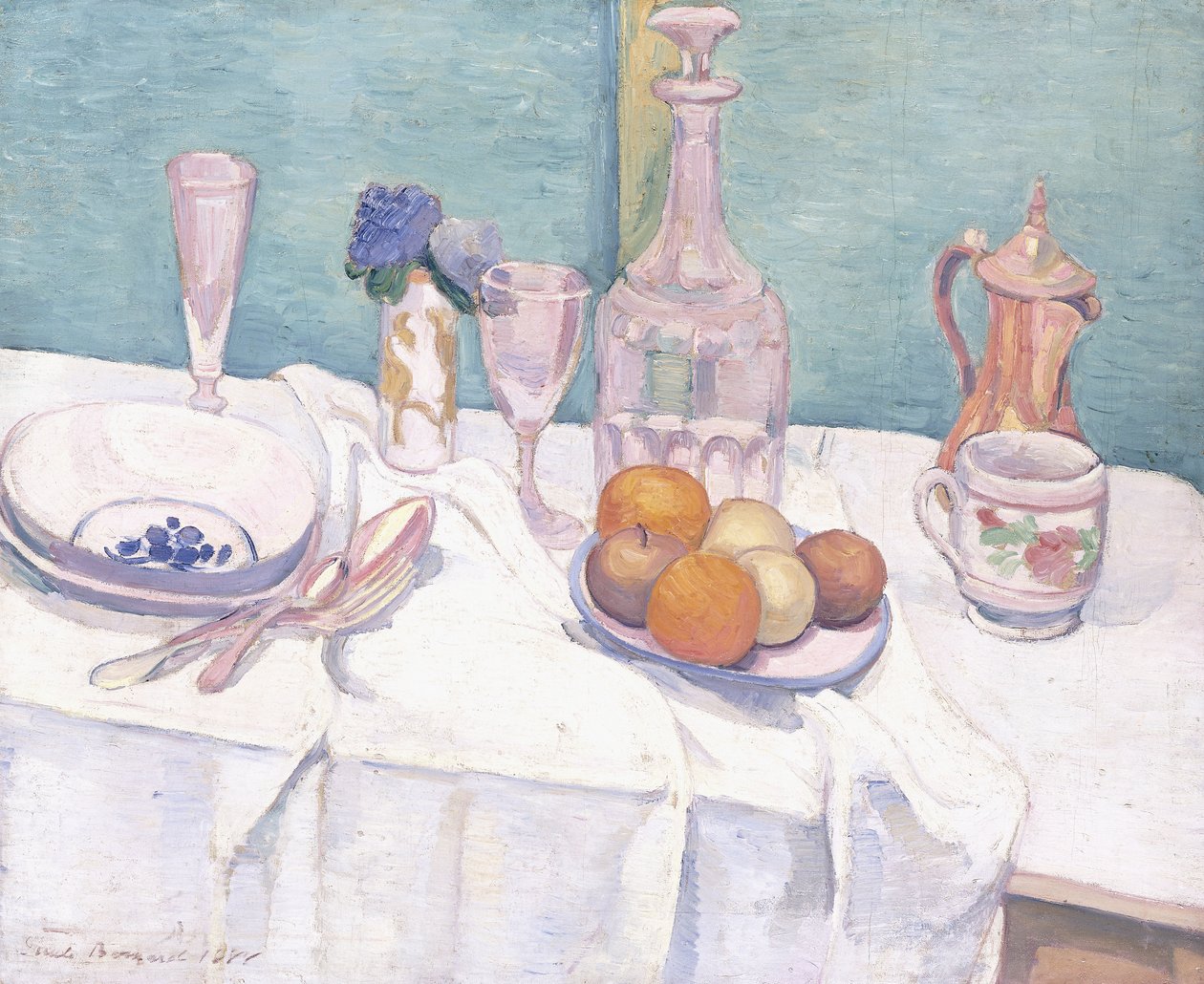 Zátiší, 1888 od Emile Bernard