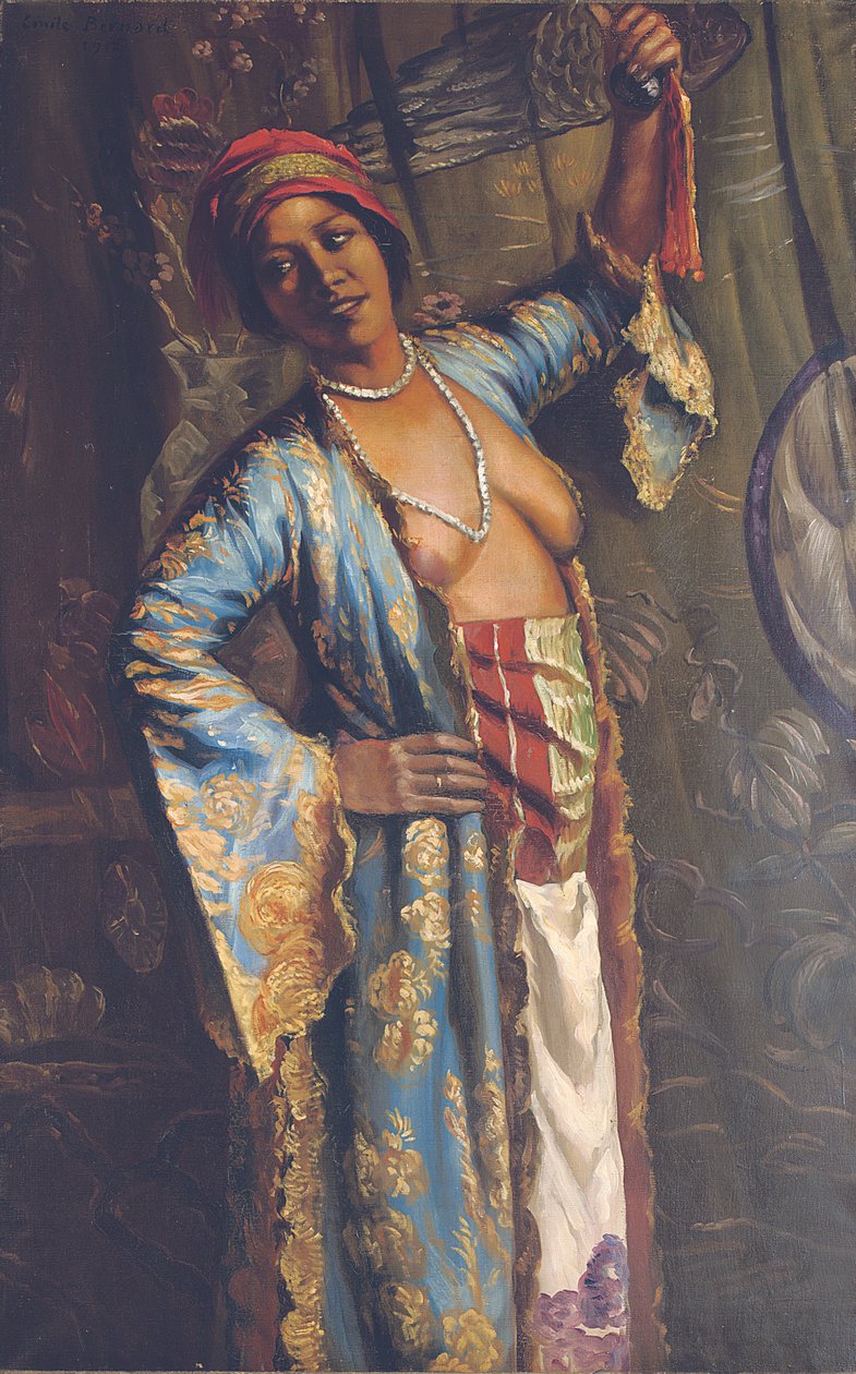 Exotická tanečnice, 1915 od Emile Bernard