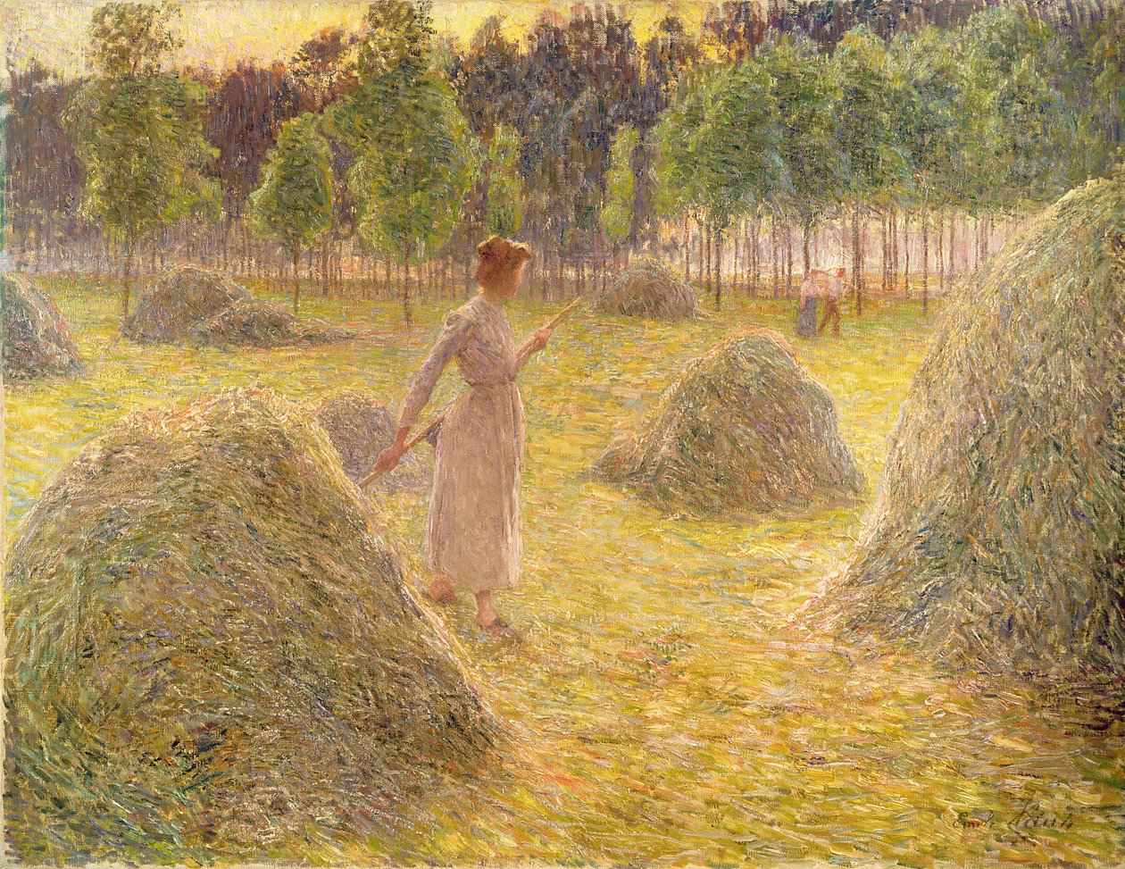 The Gleaners, polovina 90. let 19. století od Emile Claus
