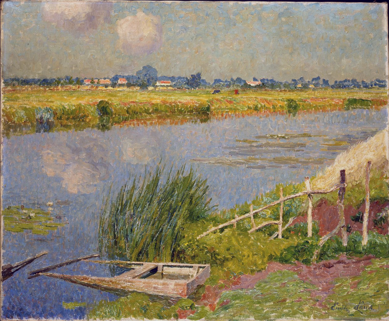 The Lily Banks, 1912 od Emile Claus