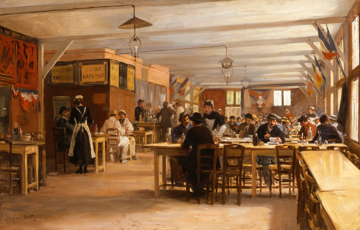 Kavárna od Emile Georges Weiss