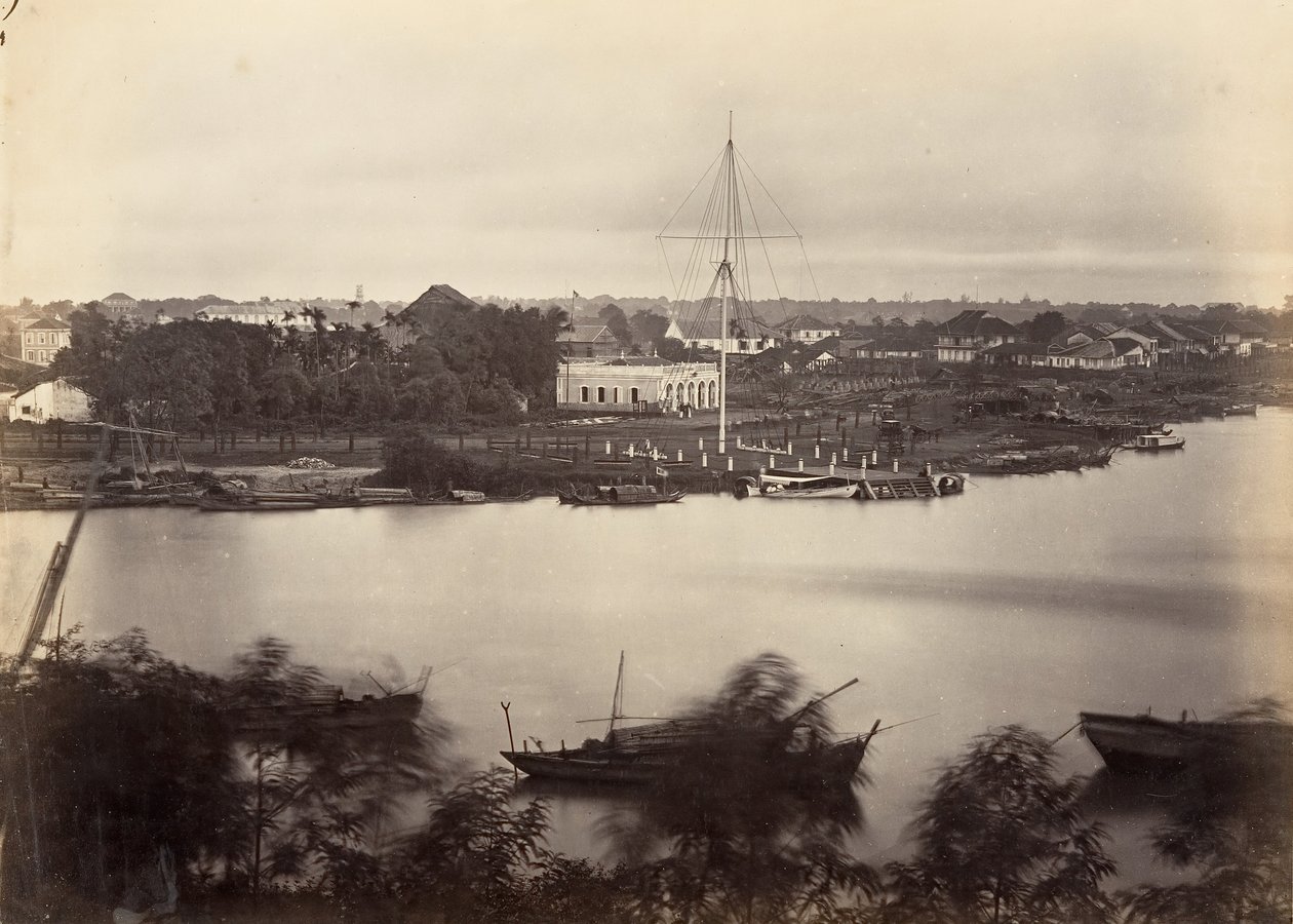Pohled na saigonský list č. 1, 1866. od Emile Gsell