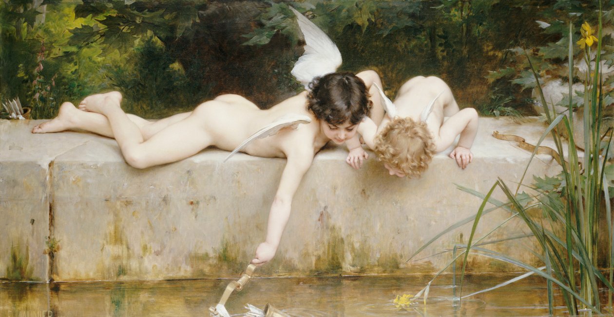 Záchrana, 1894 od Emile Munier