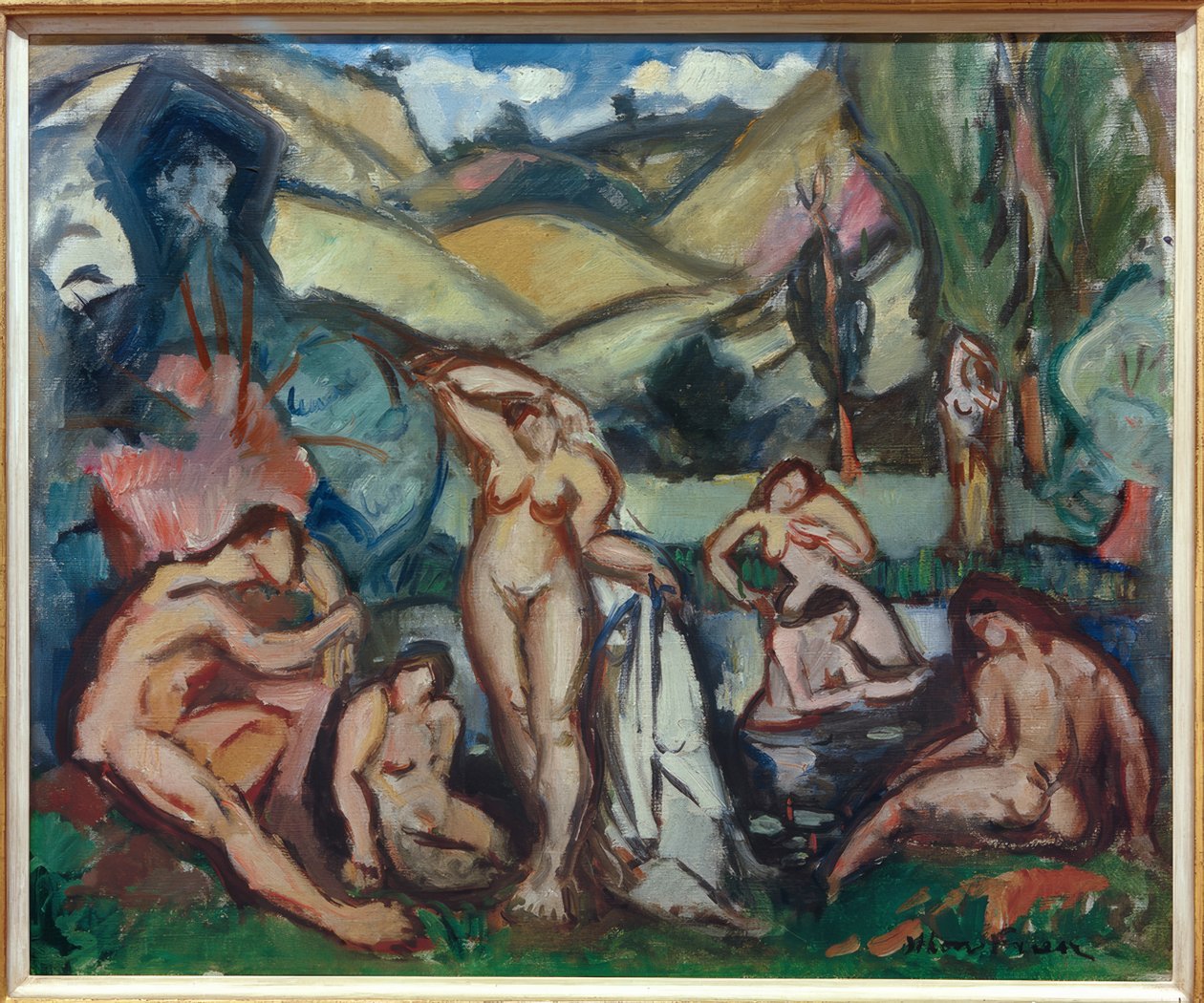 Koupání žen od Emile Othon Friesz