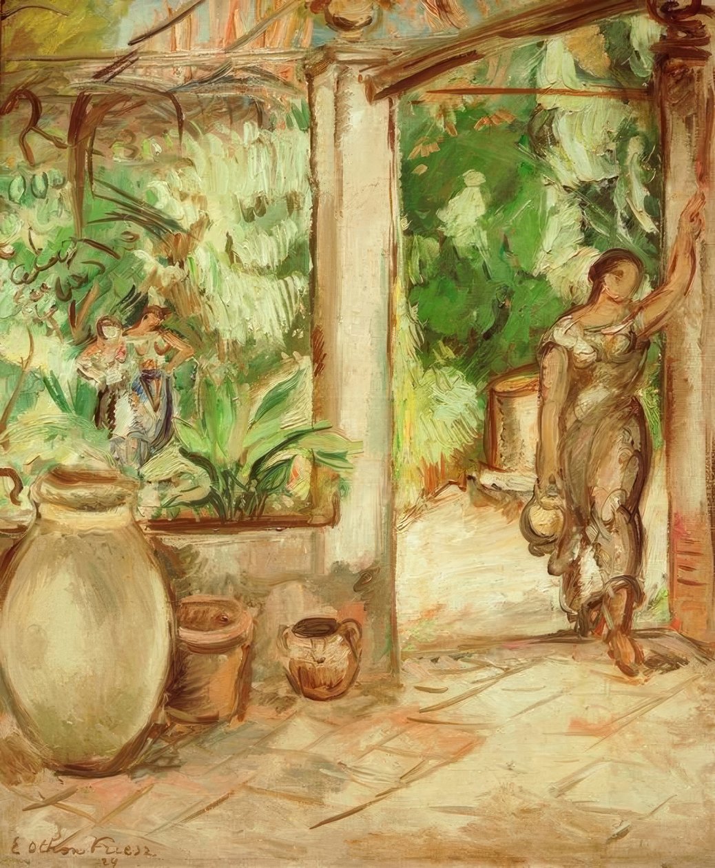 Žena s hrnkem od Emile Othon Friesz