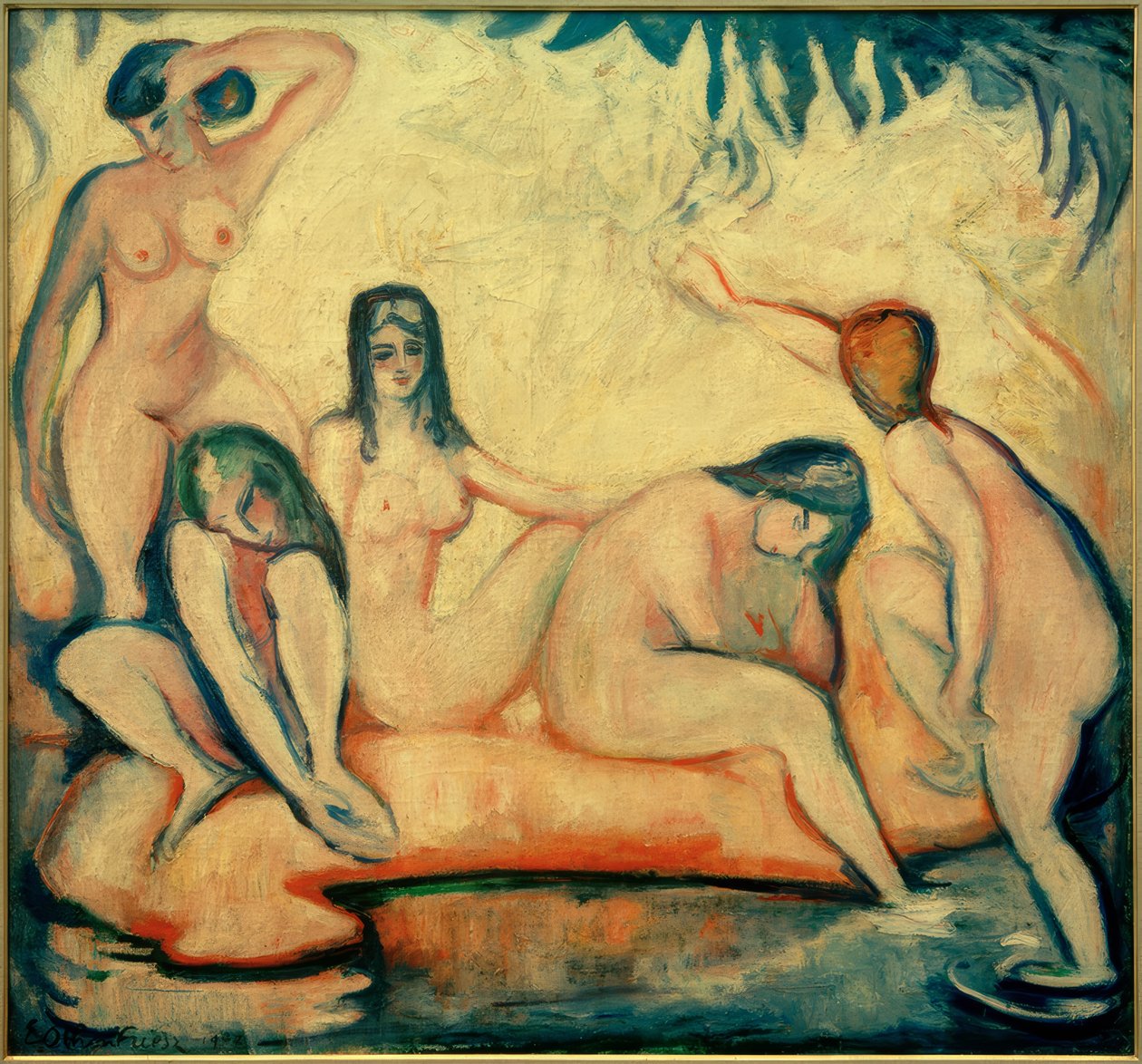 plavci od Emile Othon Friesz