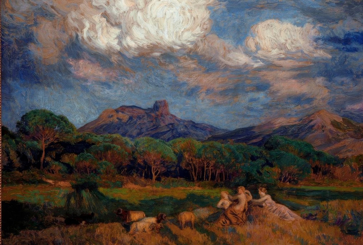 Les Dryades od Marie Auguste Emile Rene Menard