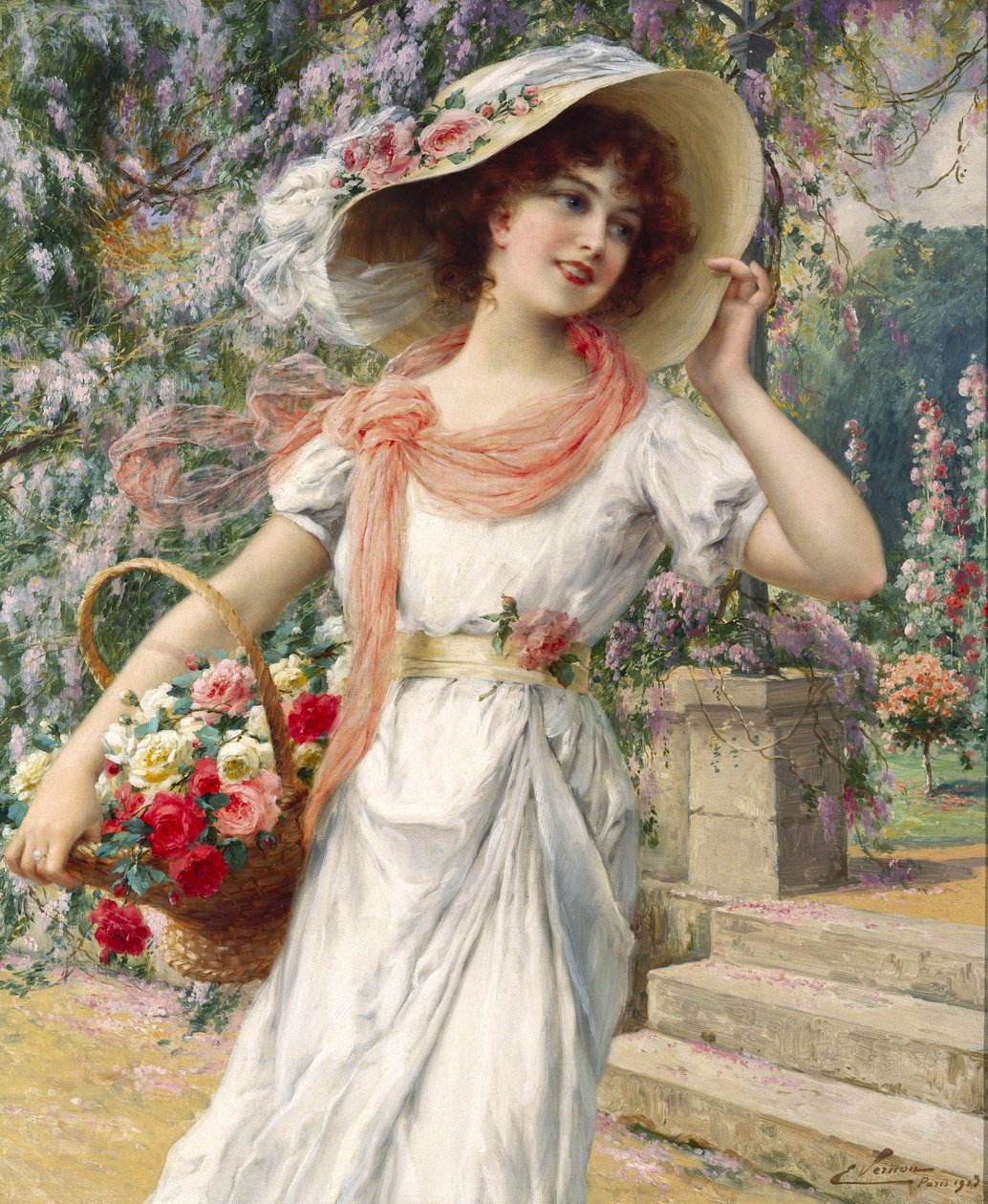 Květná zahrada od Emile Vernon