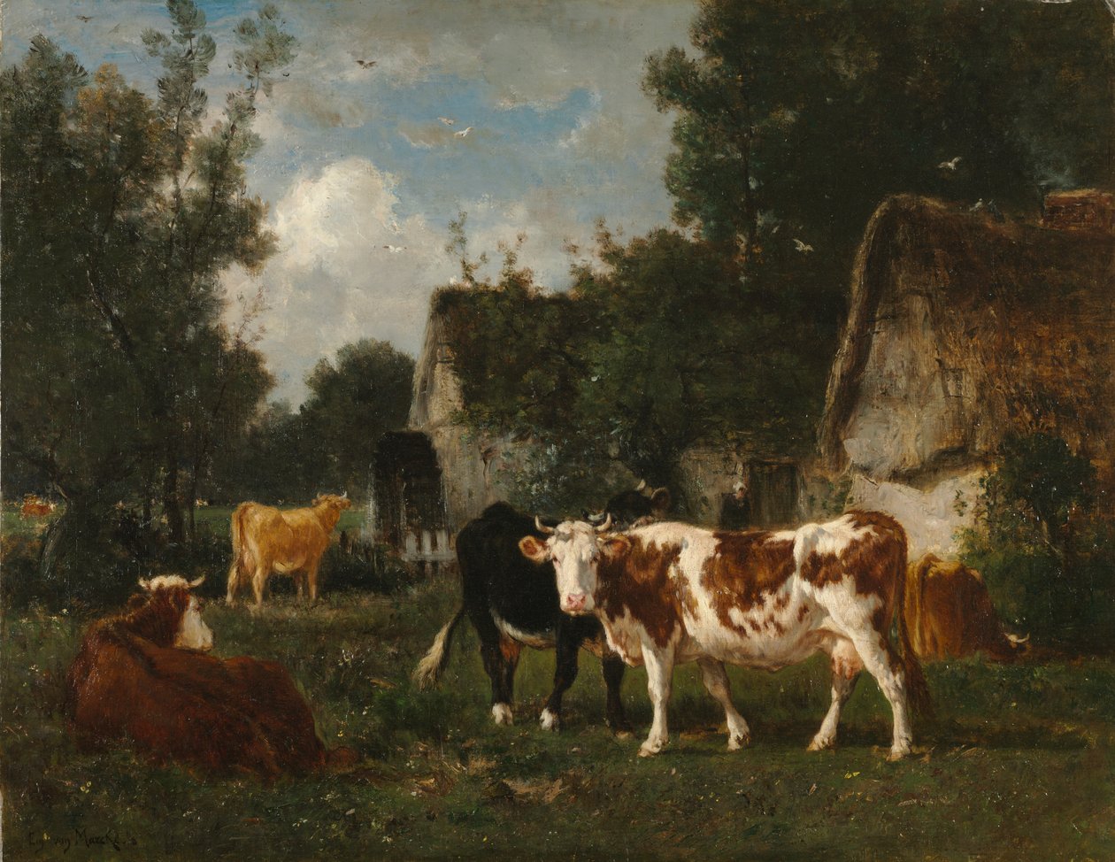 Mlýn od Émile van Marcke
