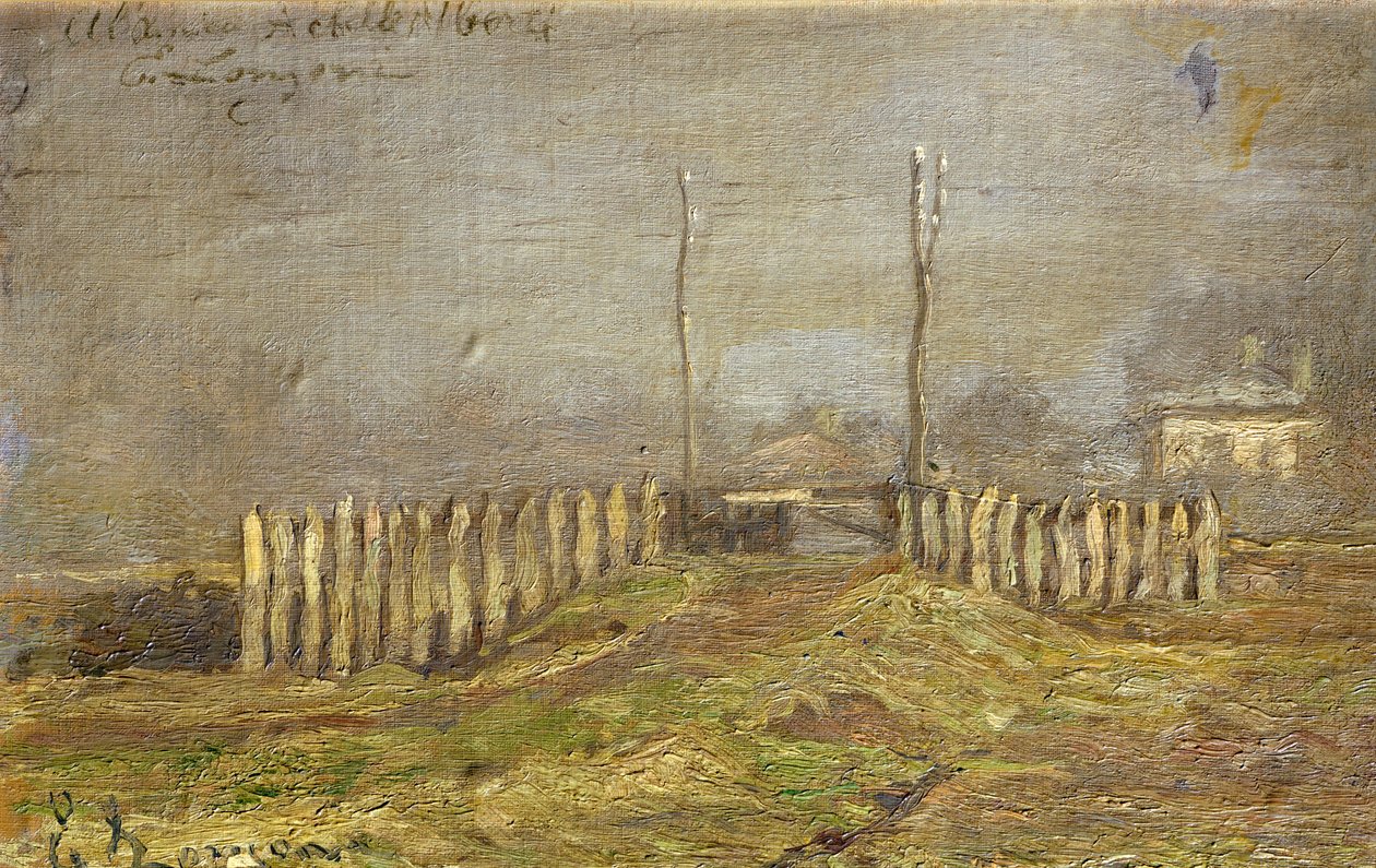 Venkov v Lombardii, Emilio Longoni (1859-1932). od Emilio Longoni