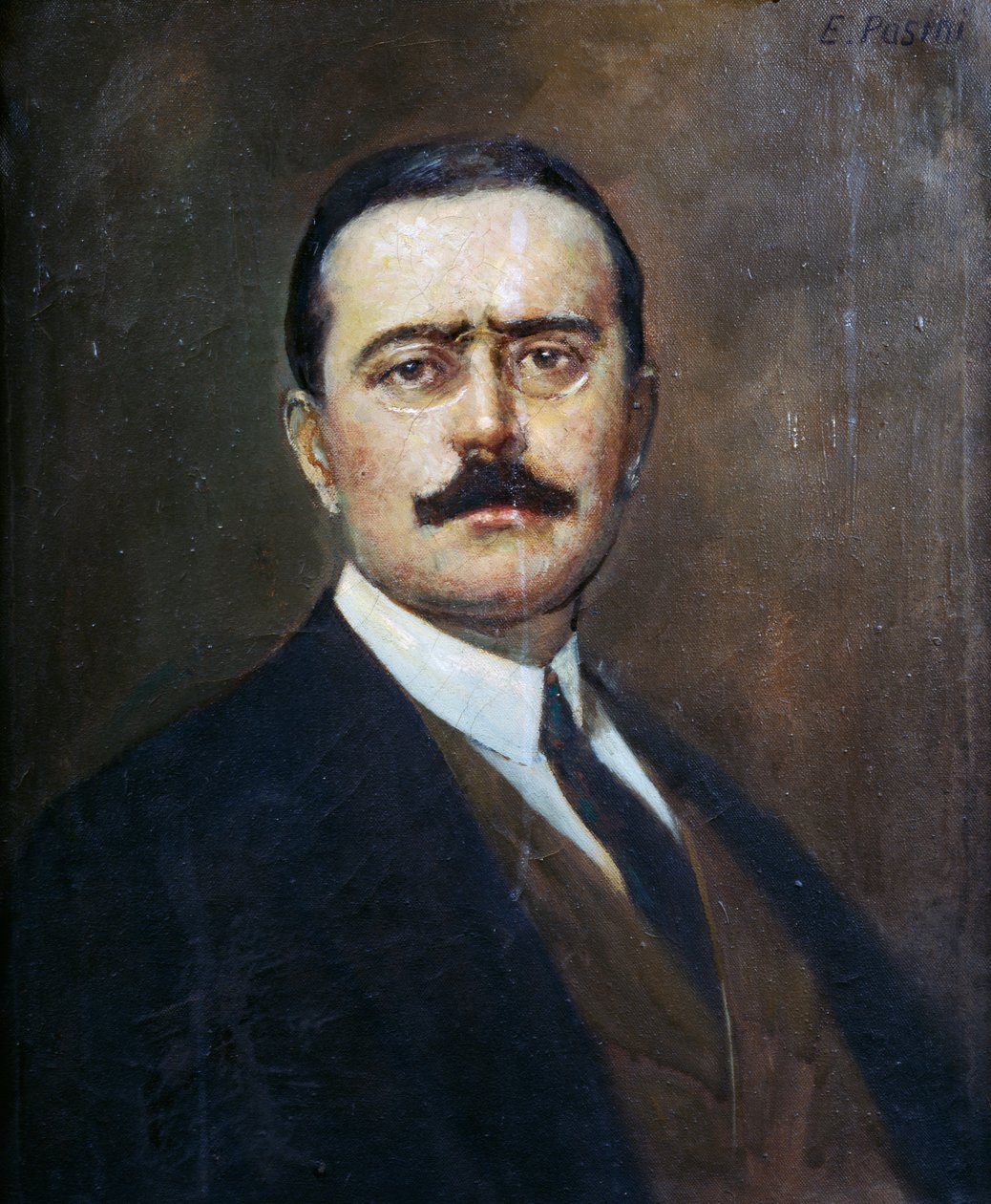 Portrét Ugo da Como (Brescia) od Emilio Pasini