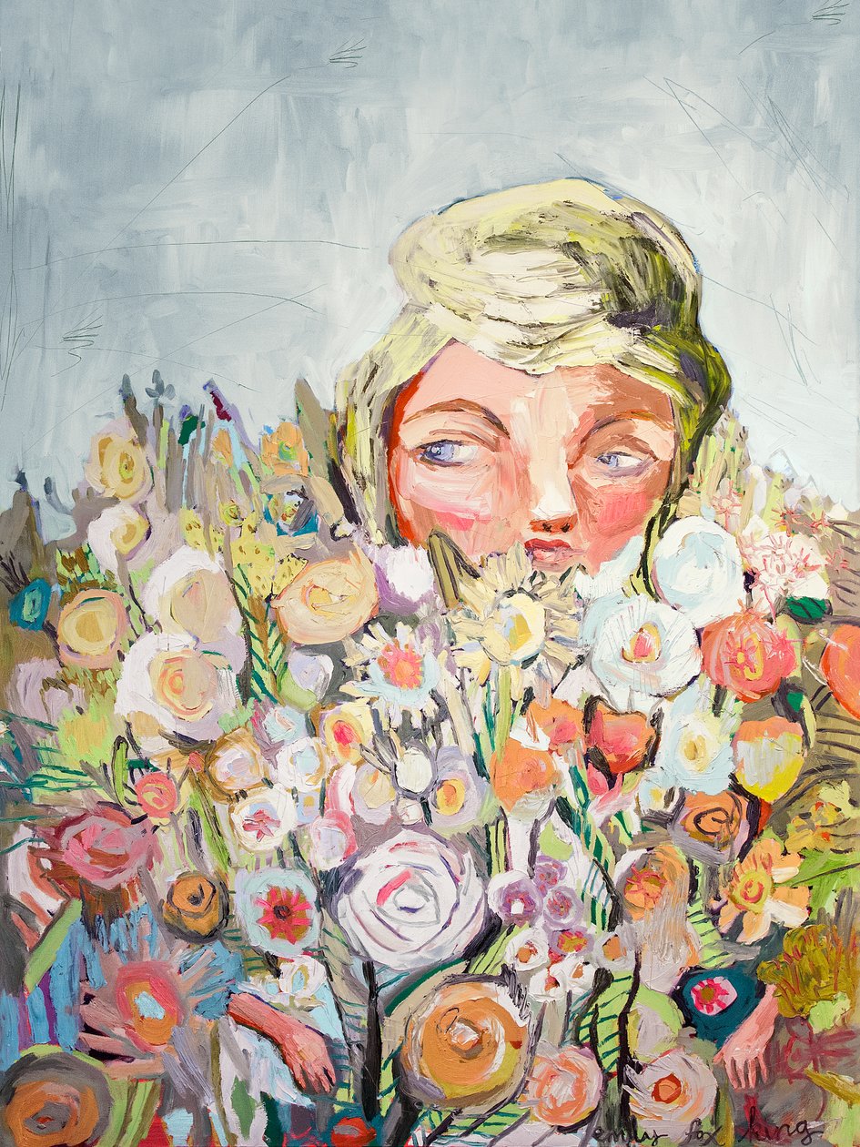 Eve, 2018 (olej na plátně) od Emily Fox King