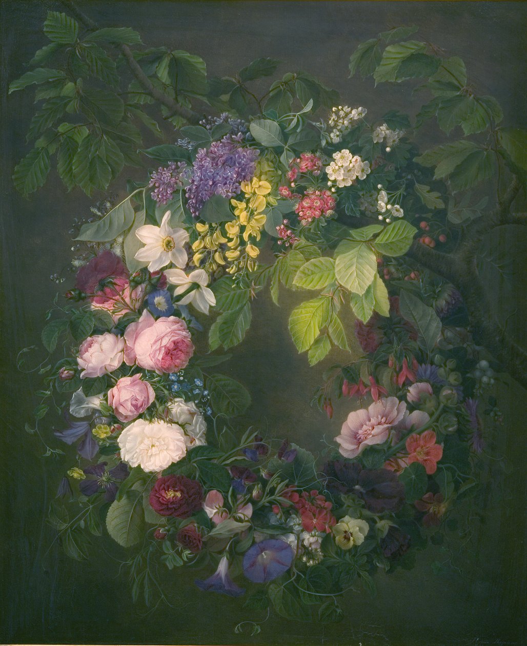 Věnec z květin od Emma Thomsen