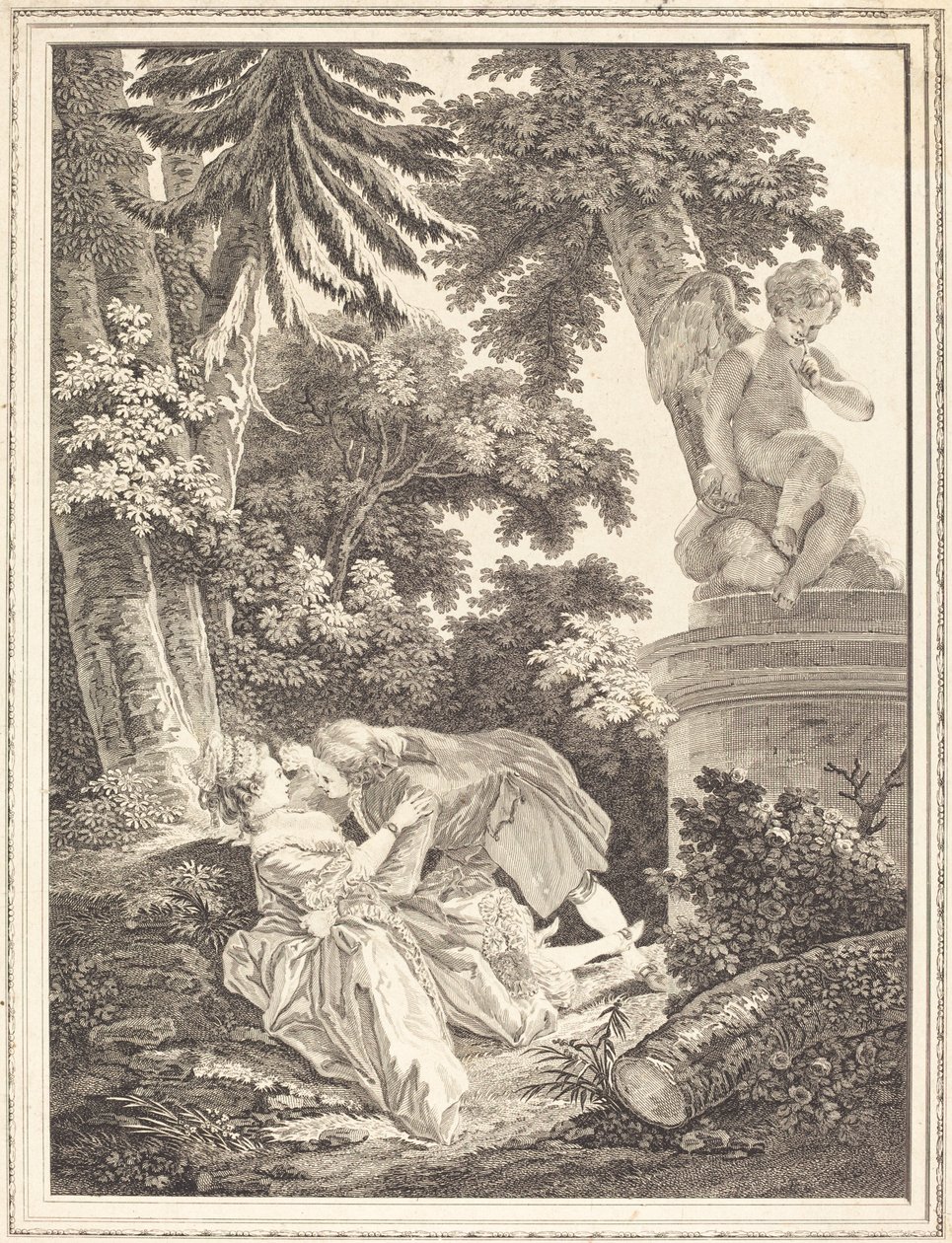 Noc od Emmanuel Jean Nepomucène de Ghendt after Pierre Antoine Baudouin