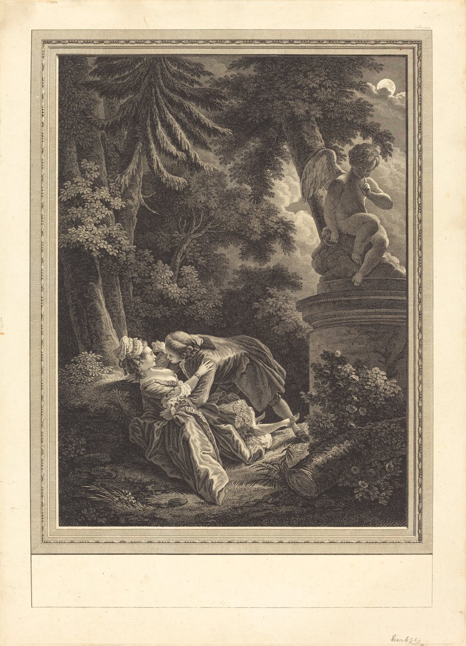 Noc od Emmanuel Jean Nepomucène de Ghendt after Pierre Antoine Baudouin