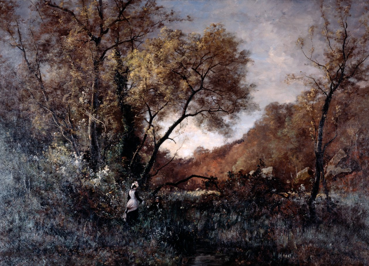 Květiny v dubnu 1877 od Emmanuel Lansyer
