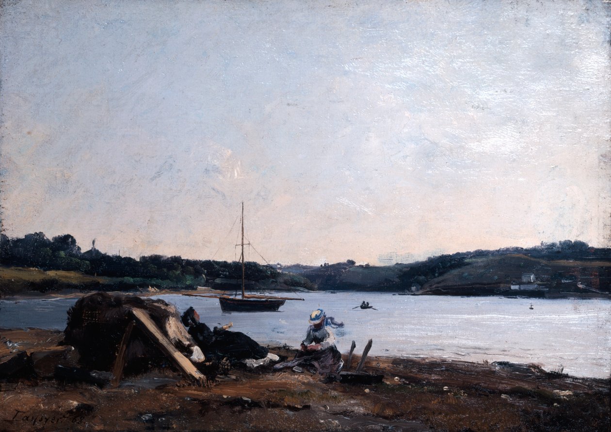 Ústa řeky, 1868. od Emmanuel Lansyer