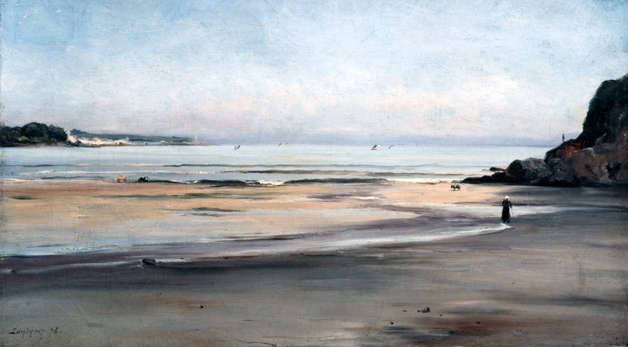 Rising Tide v sobotu ráno, 1876. od Emmanuel Lansyer