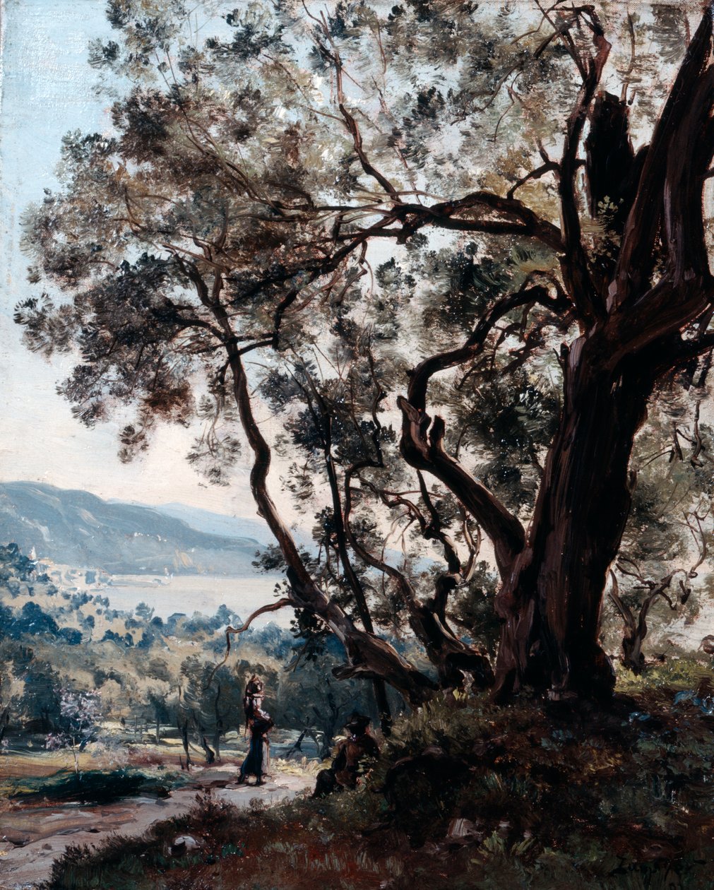 Roquebrune, 1892 od Emmanuel Lansyer