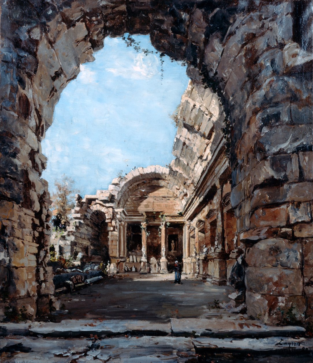 Chrám Diany, 1890. od Emmanuel Lansyer