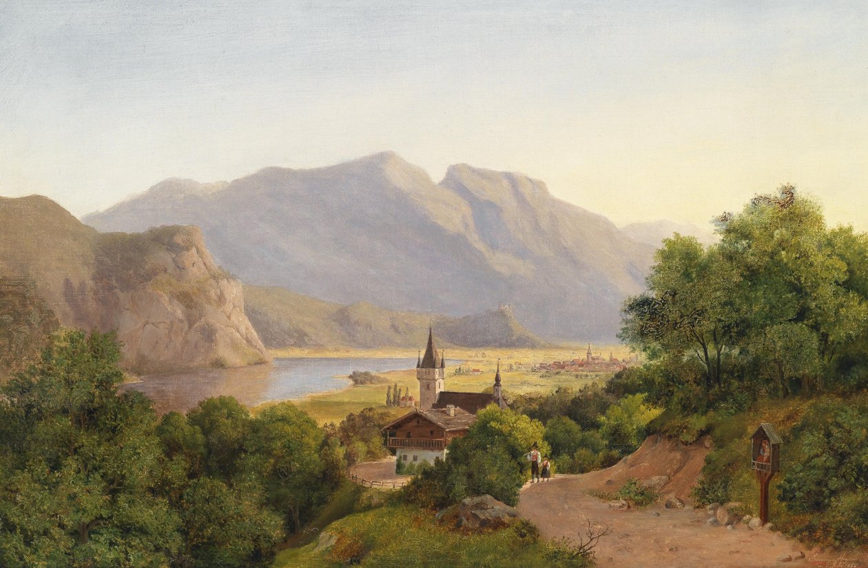 Pohled na Bolzano od Emmy Meyer