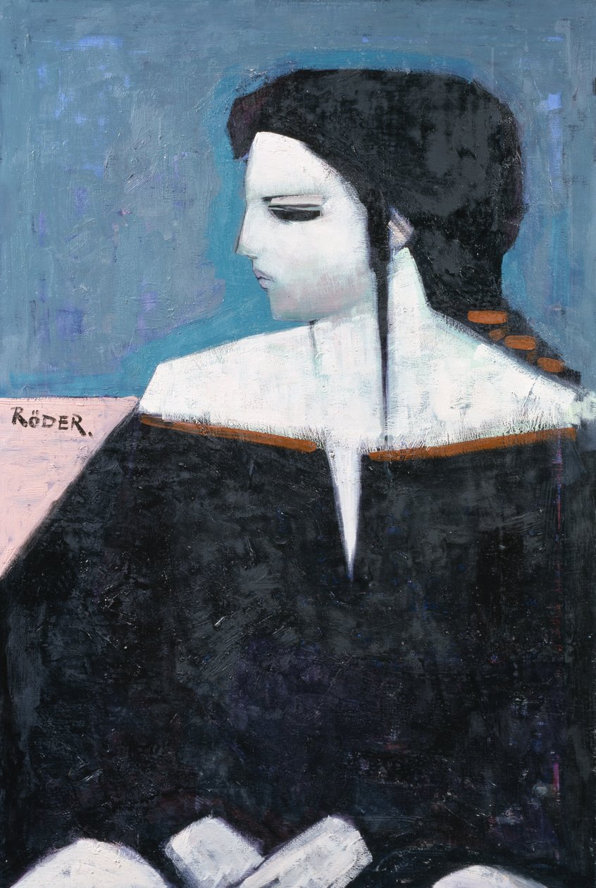 Antoinetta v černém od Endre Roder