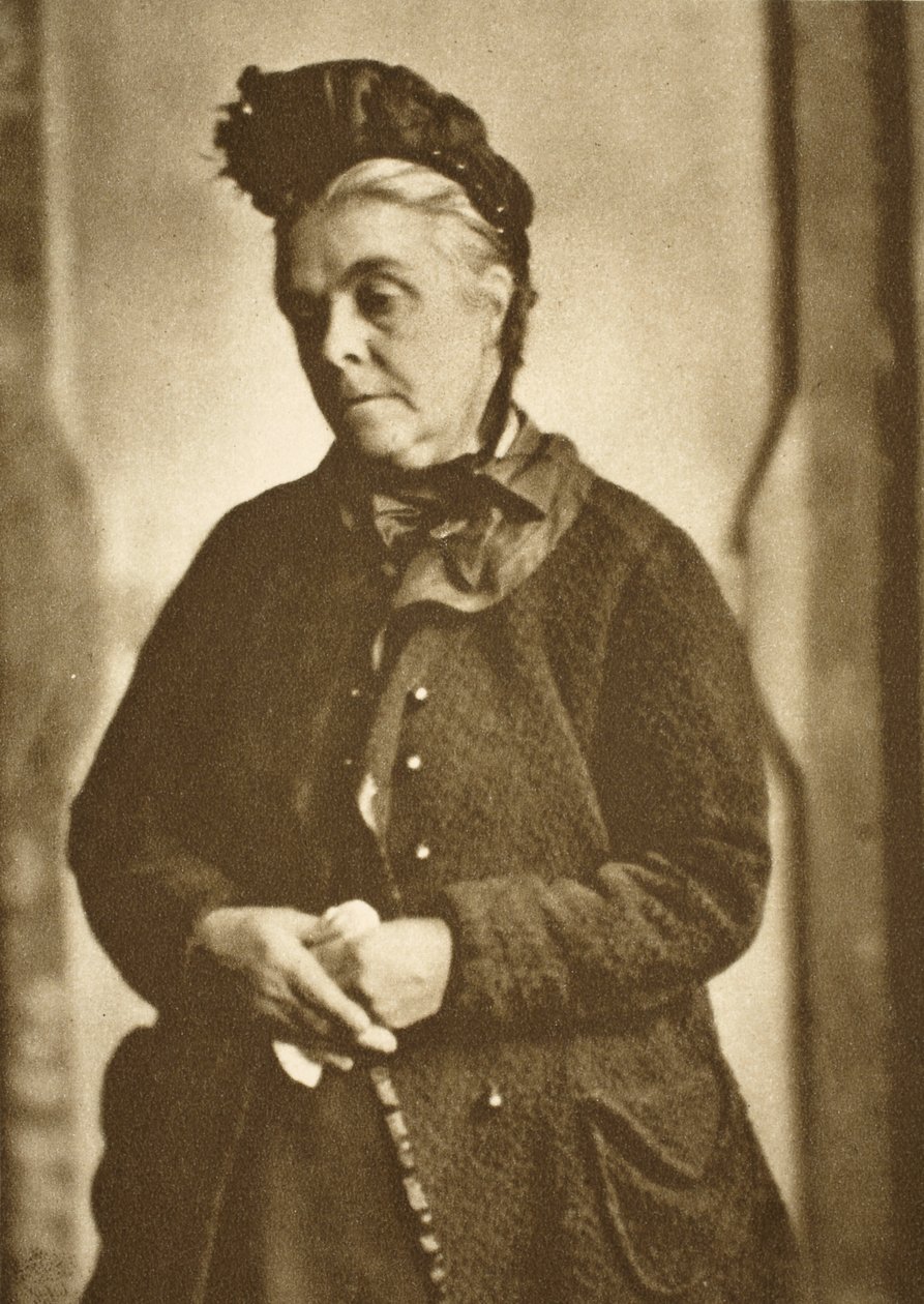 A Charwoman (sépiová fotografie) od English Photographer