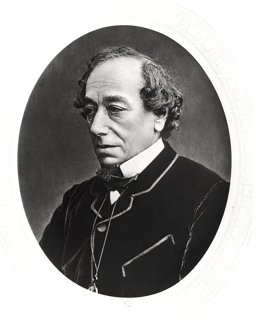 Benjamin Disraeli (1804-81) cca 1874 od English Photographer