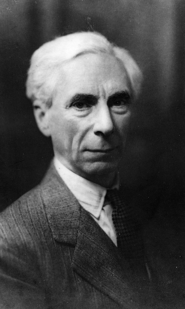 Bertrand Russell od English Photographer