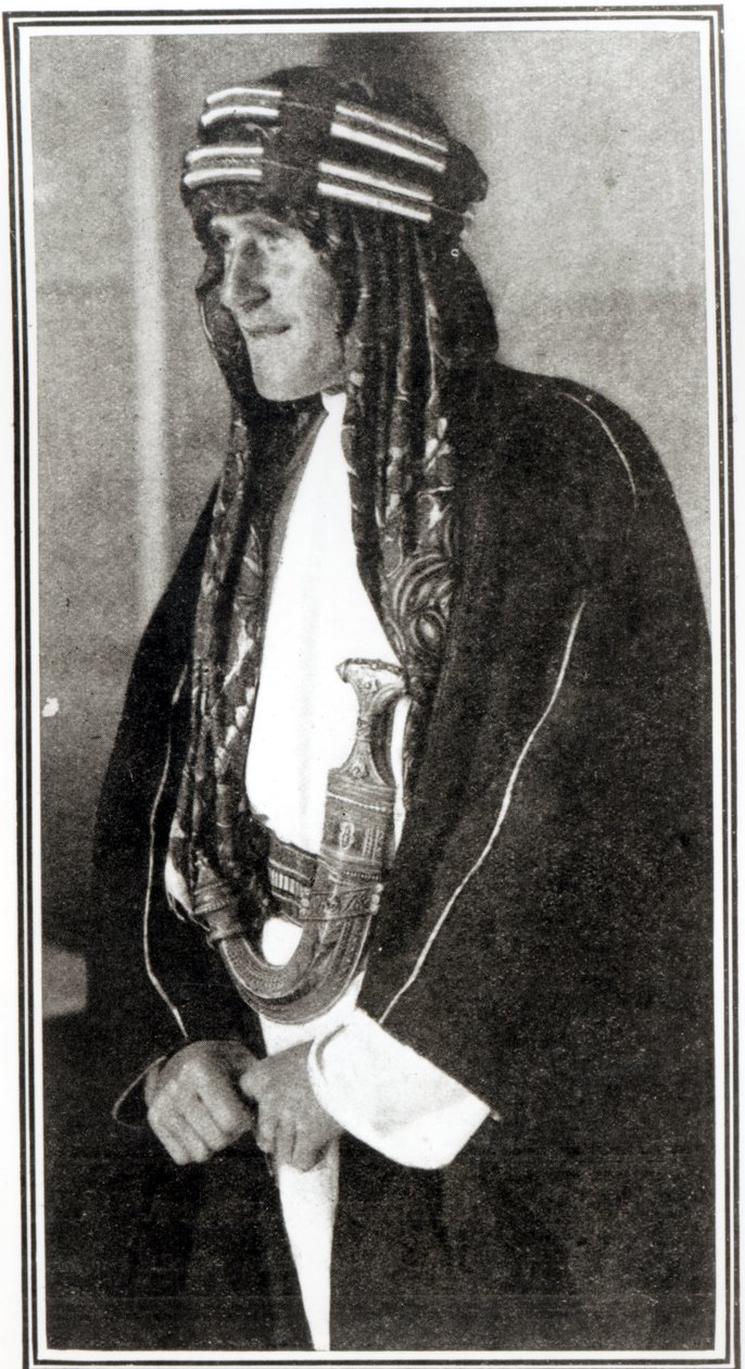 Plukovník T. E. Lawrence, 1919 od English Photographer