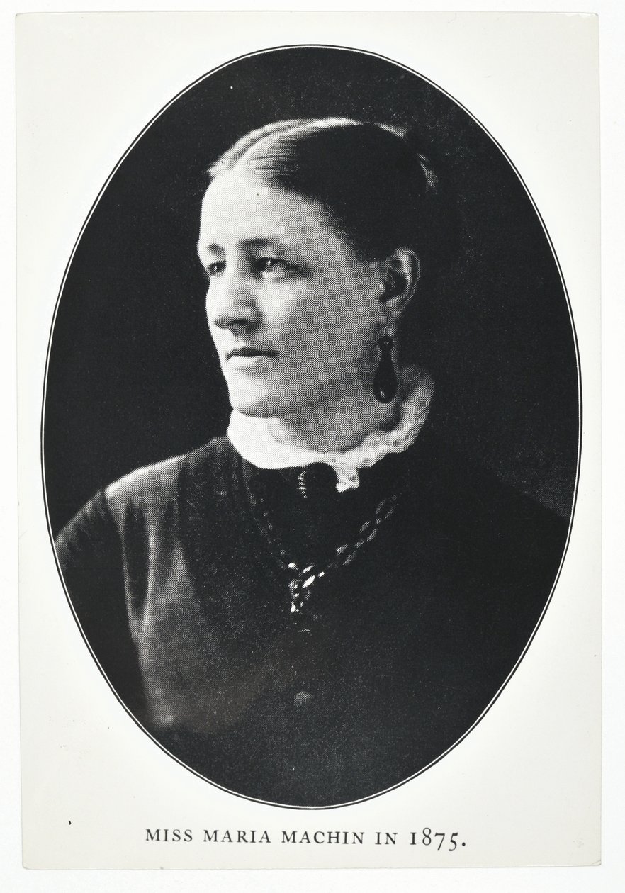 Slečna Maria Machin, 1875 od English Photographer