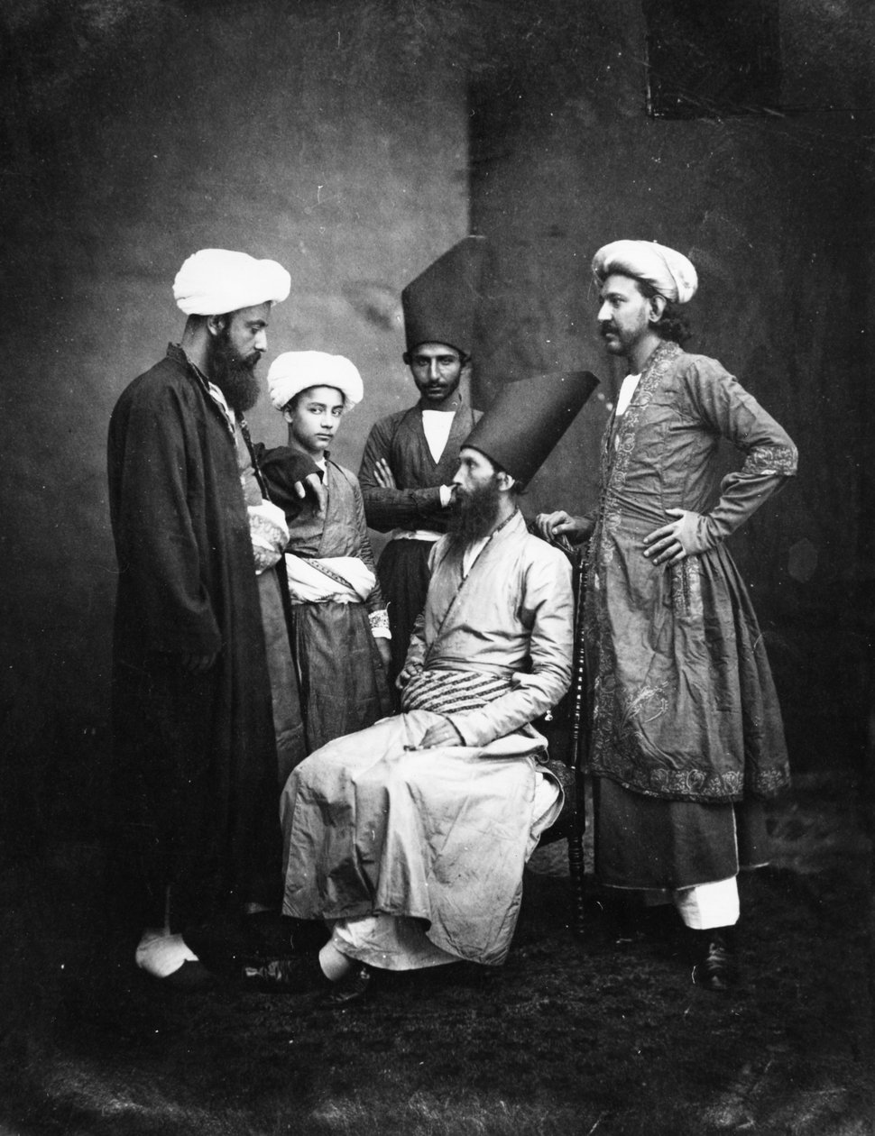 Parsis v Bombaji, c. 70. léta 19. století od English Photographer
