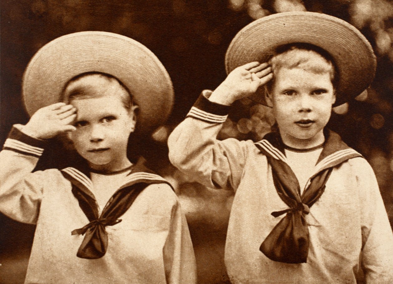 Zdraví vévoda z Yorku a král Edward VIII., kolem roku 1899 od English Photographer