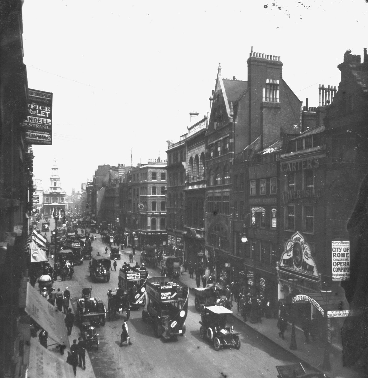 The Strand, cca 1890 (fotografie) od English Photographer