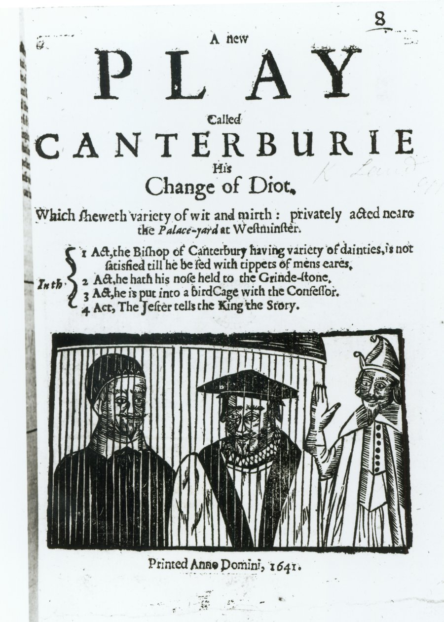 Nová hra s názvem Canterburie, 1641 od English School