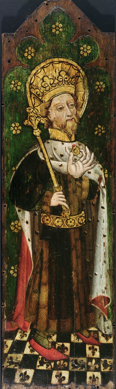 Eduard Vyznavač, kolem roku 1450, Východoanglická škola (panel z roudové zástěny) od English School
