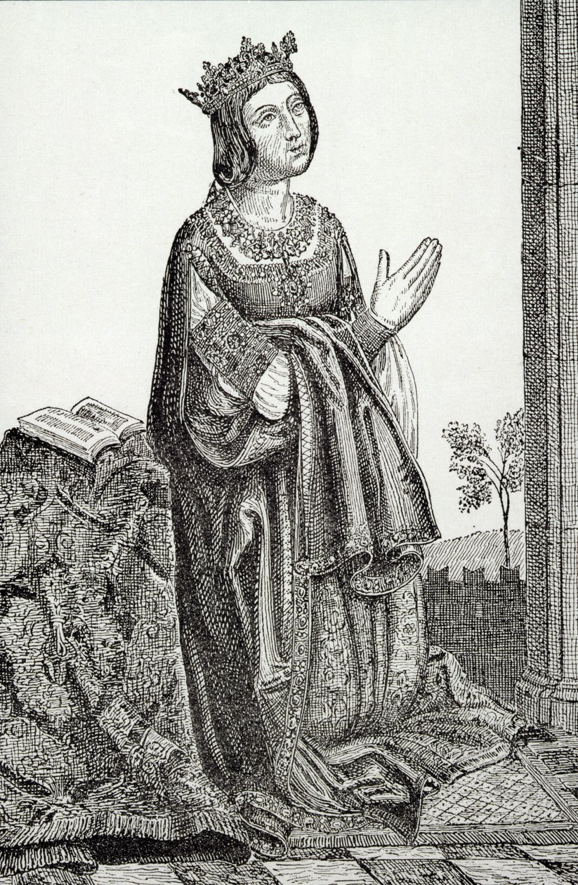 Isabella (1451-1504) Kastilská, zvaná La Catolica od English School