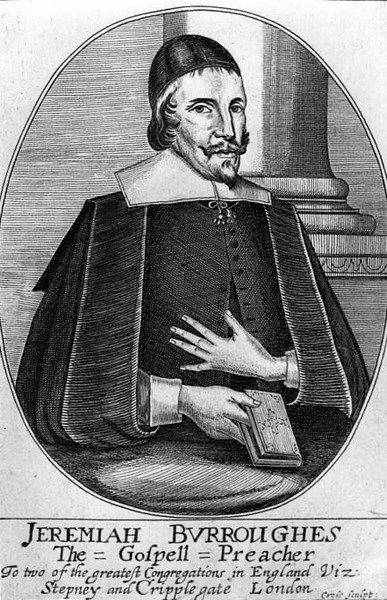 Jeremiah Burroughes (1599-1646), ryt Cross od English School
