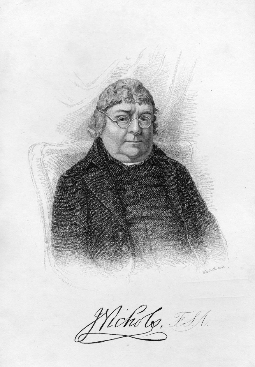 John Nichols, vyryl Woolnoth od English School
